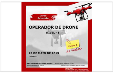 OPERADOR DE DRONE – 2º Turma
