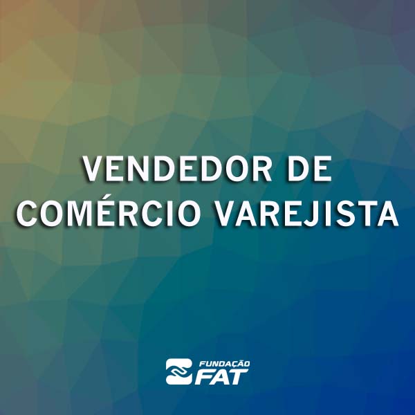 Vendedor de Comércio Varejista