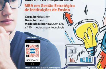 MBA em Gestão Estratégica de Instituições de Ensino