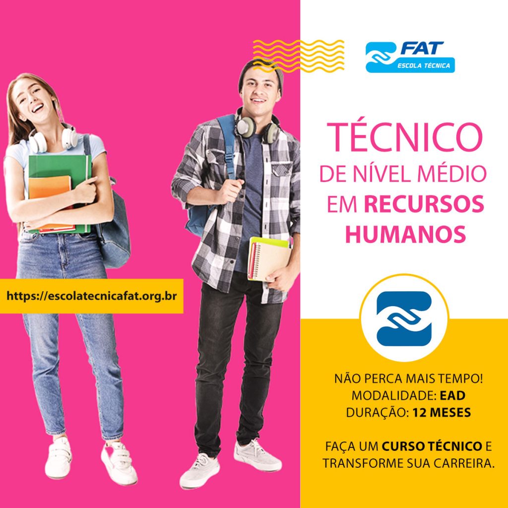 Técnico de nível médio em Recursos Humanos – Fundação FAT