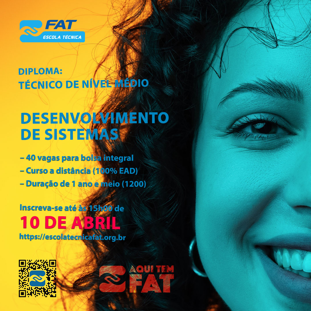 Técnico de nível médio em Desenvolvimento de Sistemas