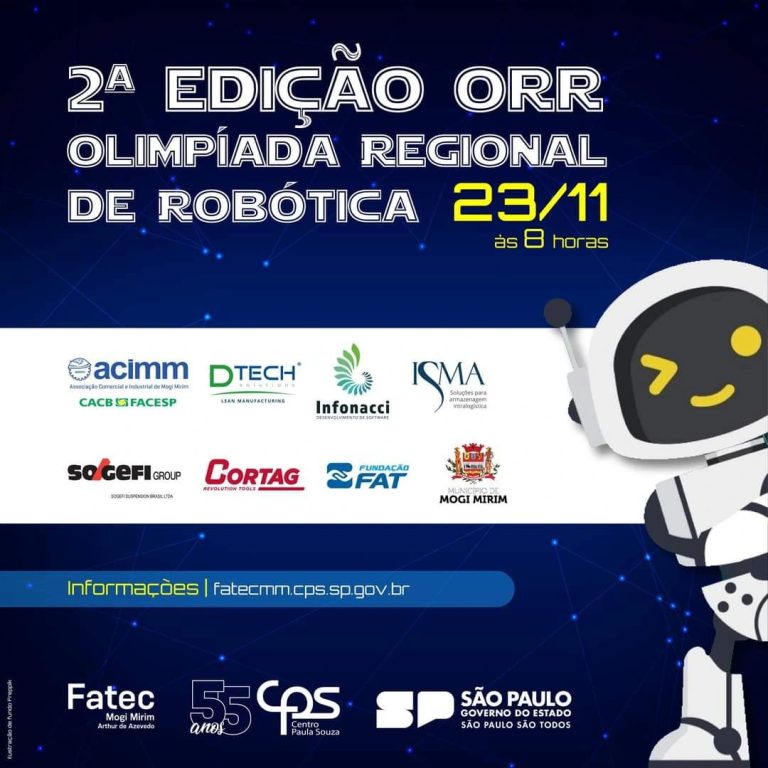 II Olimpíada Regional de Robótica na Fatec Mogi Mirim