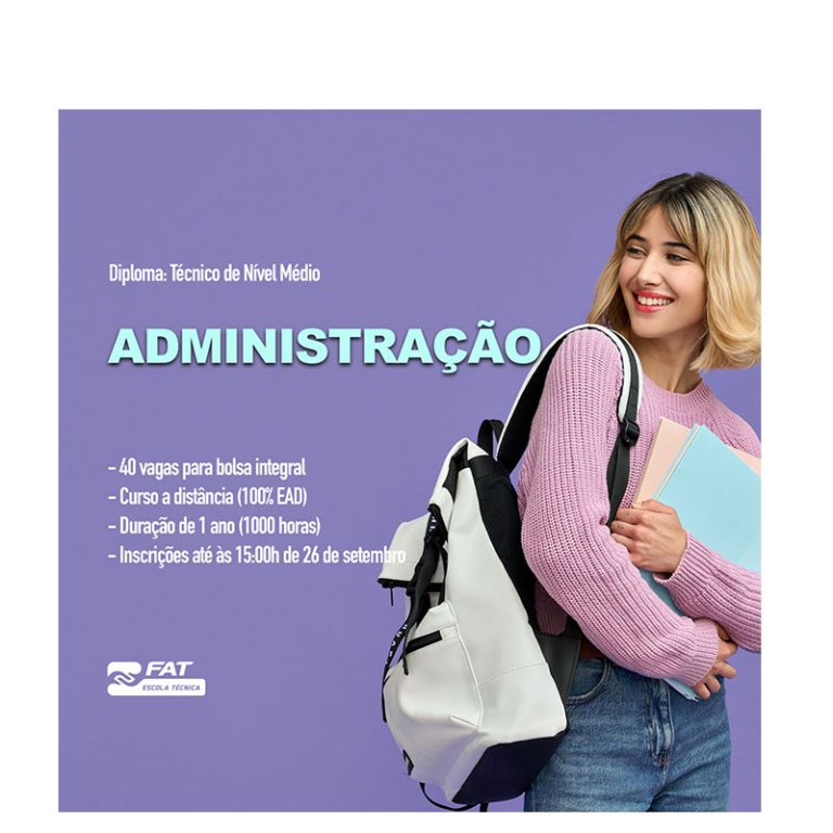 Técnico de nível médio em Administração