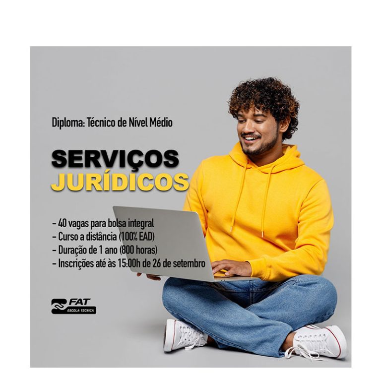 Técnico de nível médio em Serviços Jurídicos