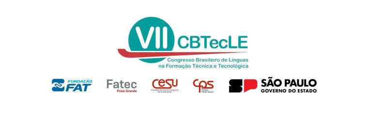 VII CBTecLE – Congresso Brasileiro de Línguas no Ensino Técnico e Tecnológico