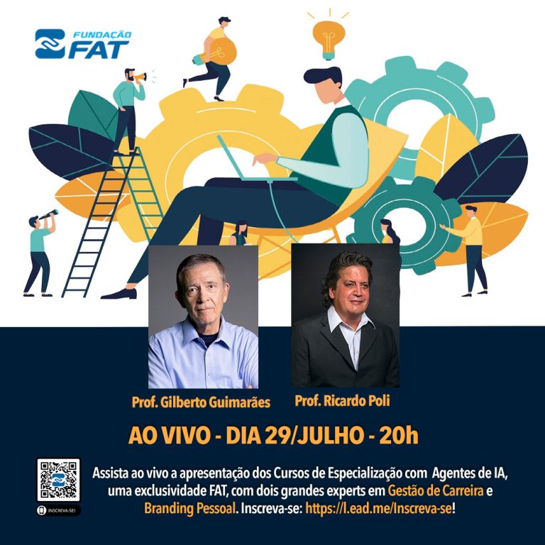 FAT lança com exclusividade novos cursos de Especialização com o apoio de Agentes de IA