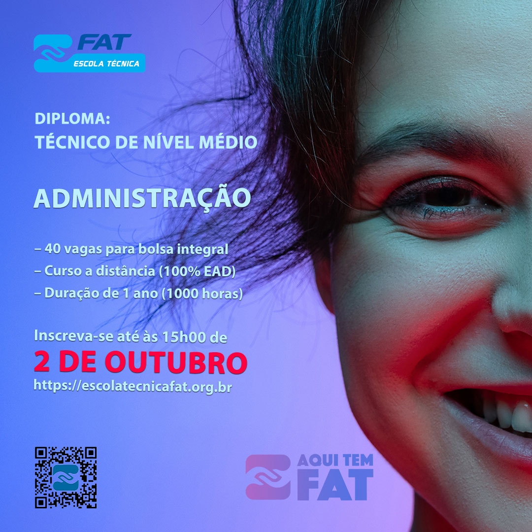 Técnico de nível médio em Administração