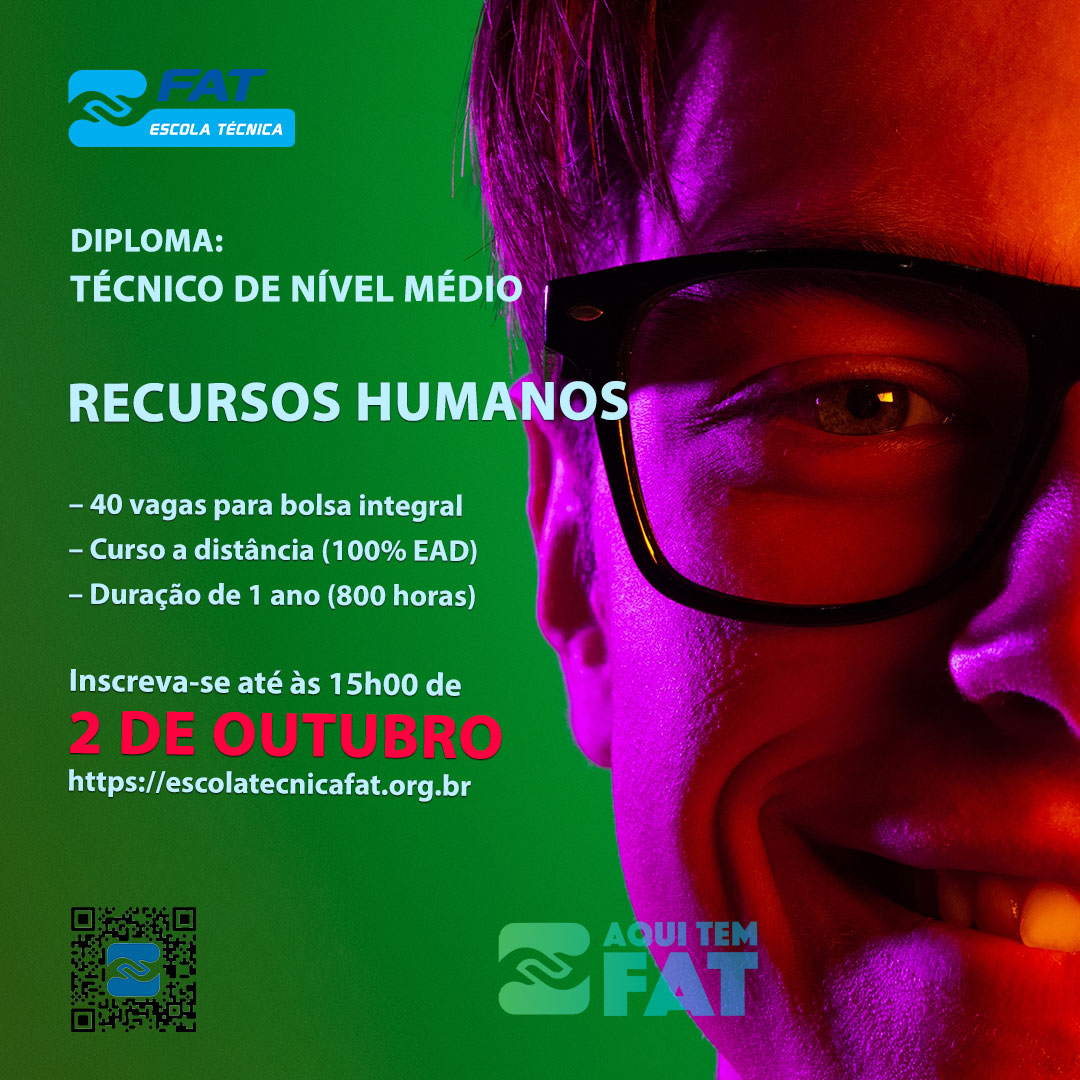 Técnico de nível médio em Recursos Humanos