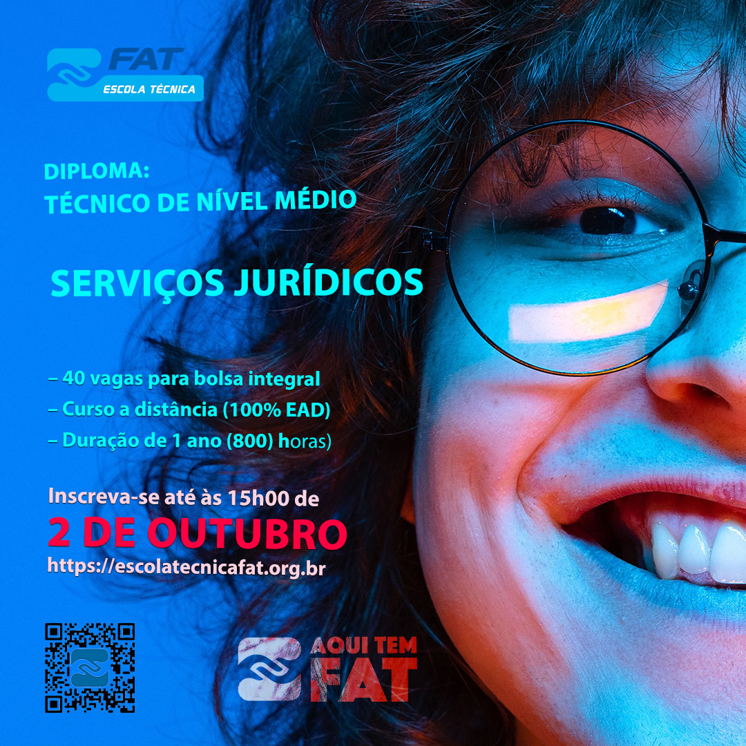 Técnico de nível médio em Serviços Jurídicos